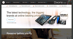Desktop Screenshot of dixonstravel.com